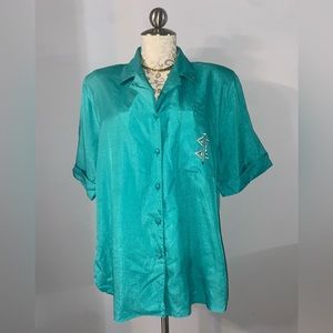 Park Place Fashion Vintage top Size Large #8